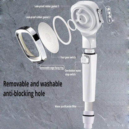 High Pressure Shower Head Water Saving 3 Modes Shower Heads.