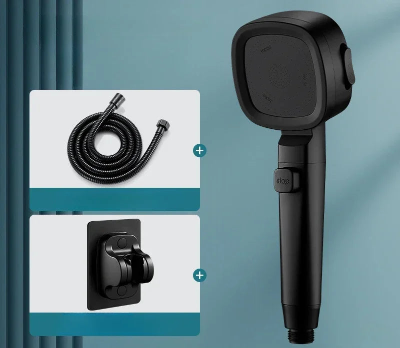 High Pressure Shower Head Water Saving 3 Modes Shower Heads.