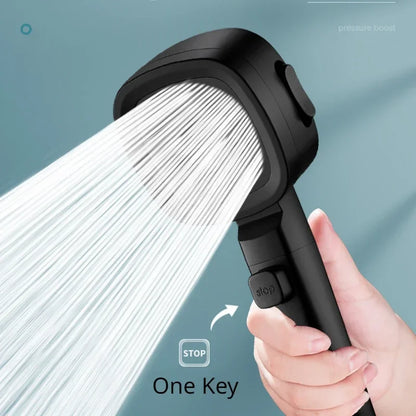 High Pressure Shower Head Water Saving 3 Modes Shower Heads.