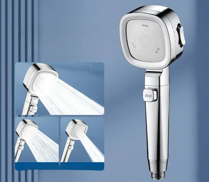 High Pressure Shower Head Water Saving 3 Modes Shower Heads.