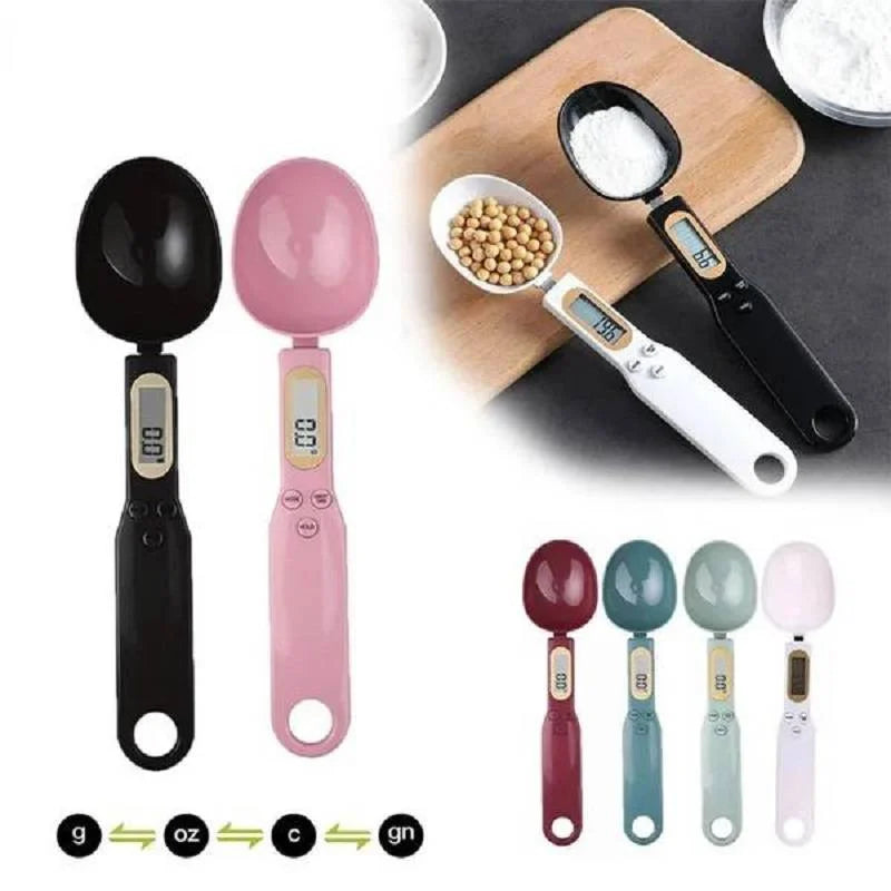 Digital Measuring Spoon 500g 0.5g LCD Electronic Kitchen Scale.